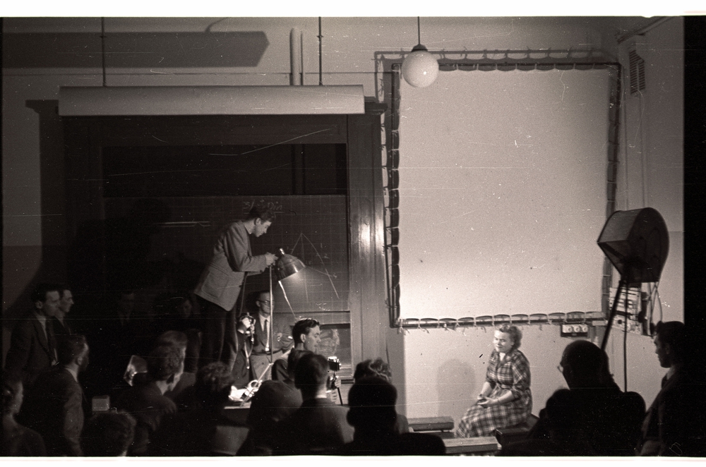 Fotokurs under Studenters Friundervisning fra 1952